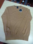 *Taylor Bird Size: S Brown Jumper