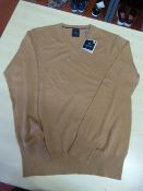 *Taylor Bird Size: S Brown Jumper