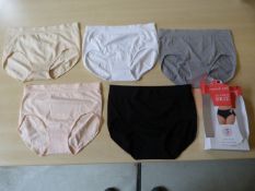 *Carol Hotchman Seamless Briefs 5pk
