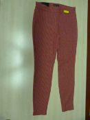 *Hilary Bradley Size: 12 Red Leggings