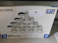 * Boxed Downlighters