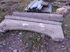 * Worked stone Fire Surround