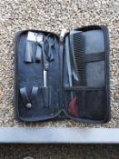 *Hairdressers Set Comprising of Thinning Scissors and Two Cones