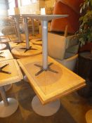 * 2 x rectangle tables