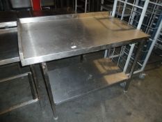 * 1195w*700d*955h ss prep bench