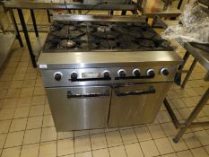 *Falcon Six Burner Cooker over Oven