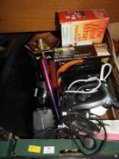 Electrical Items Including Heat Wraps, Irons, etc.