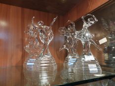 Four Italian Rock Crystal Ballroom Dancers