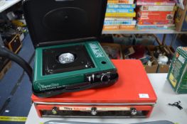 Tilley Talisman Vintage Portable Gas Stove and a Sunngas Portable Gas Stove