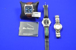 Three Ben Sherman Wristwatches