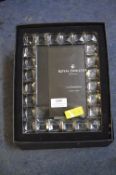 Boxed Royal Doulton Glass Photo Frame