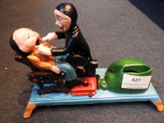 Reproduction Cast Iron Money Box - The Dentist