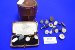 Cufflinks, Shirt Studs, Collar Studs, etc.