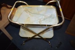 Retro Gilt Trolley