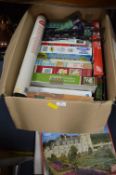 Large Box of Jigsaw Puzzles