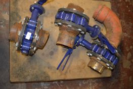 Three Boss Di1000 Eight Bolt Butterfly Valves