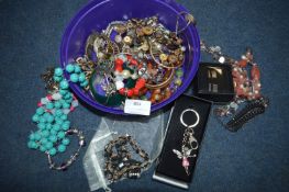 Tub of Costume Jewellery (Mainly Bracelets)