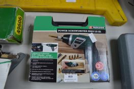 Parkside Power Screwdriver