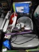 Electrical Items Including Portable CD Players, Irons, Hair Stylers, etc.