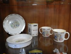 Wedgwood and Royal Doulton Bunnykins Breakfast Set, etc.