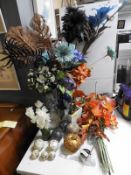 Artificial Flowers and Decorative Items