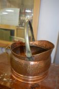Copper Coal Scuttle