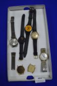 Assorted Gents Wristwatches by Seiko, Montine, etc.