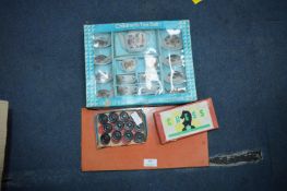 Children's China Tea Set and a Chess Set
