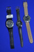 Three Gents Wristwatches by Diesel, Nike and Eaglemoss