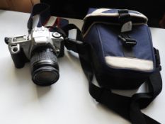 Canon EOS300 Camera with Lenses and Case