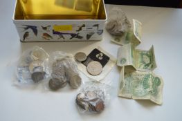 Assorted UK Coinage and Bank Notes