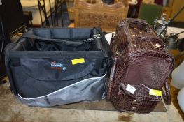 Pet Care and a Friends on Tour Dog Travel Carriers