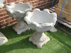 Pair of Acanthus Leaf Design Planters