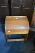 Vintage Marmet Child's Roll Top Wooden Bureau