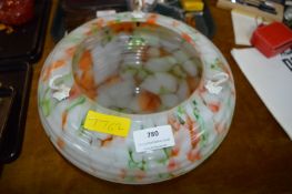 1930's Glass Ceiling Light Shade