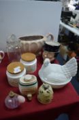 Selection of Pottery Items