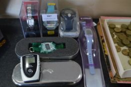 Four Cased Wristwatches