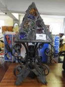 Wrought Iron Table Lamp