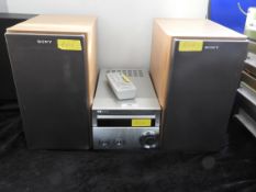 Sony Mini Audio System with Remote