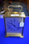 Garrard Digital Brass Carriage Clock
