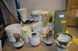 Pottery Planters, Jugs, etc.