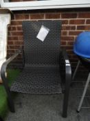 *Commercial Woven Garden Chair