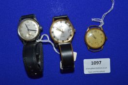 Olma, Sperr, and Another Vintage Manual Wristwatches