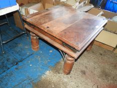*Teak & Iron Occasional Table