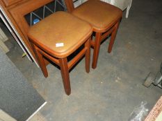 *Pair of Kitchen Stools