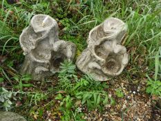 *Pair of Garden Water Features