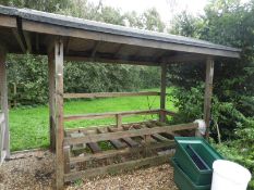 *Large Wooden Structure with Roof