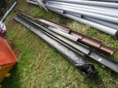 *Quantity of Black and Brown Plastic Guttering