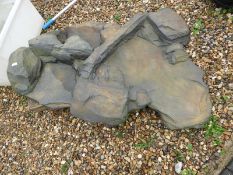 *Three Pieces of Rockway Waterfall