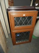 *Three UPVC Windows in Wood Grain Finish